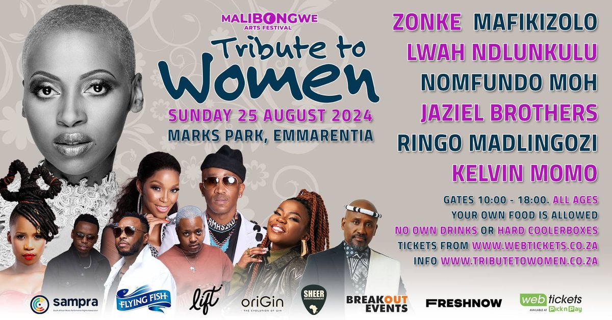 Malibongwe Arts Festivals presents Tribute to Women 2024