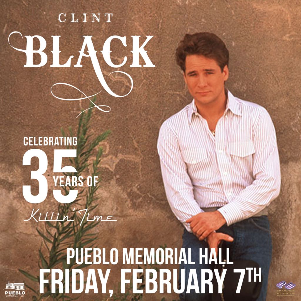 Clint Black at Pueblo Memorial Hall