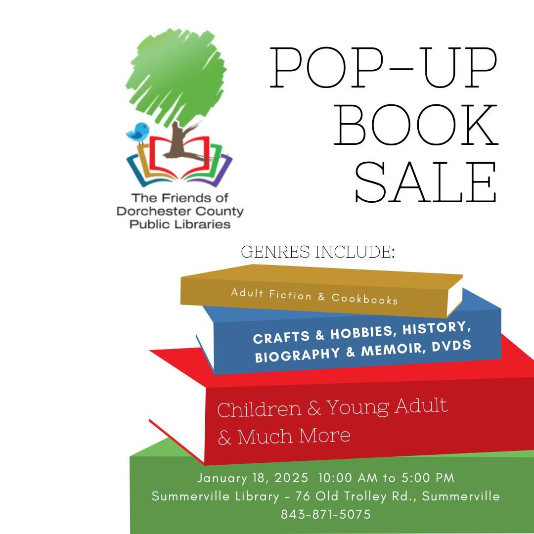 FODCPL POP-UP BOOK SALE