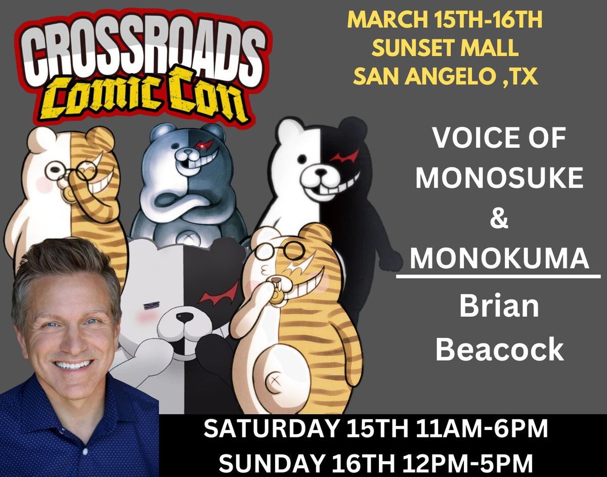 Meet Brian Beacock, Voice of Monokuma and Monosuke!