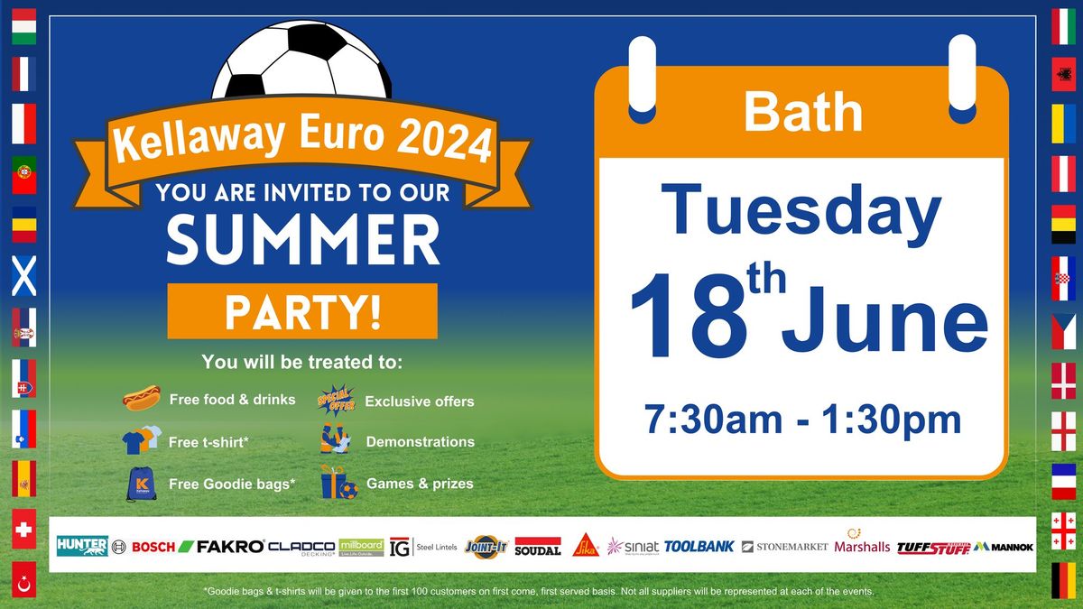 Kellaway Euro 2024 Summer Party - Bath