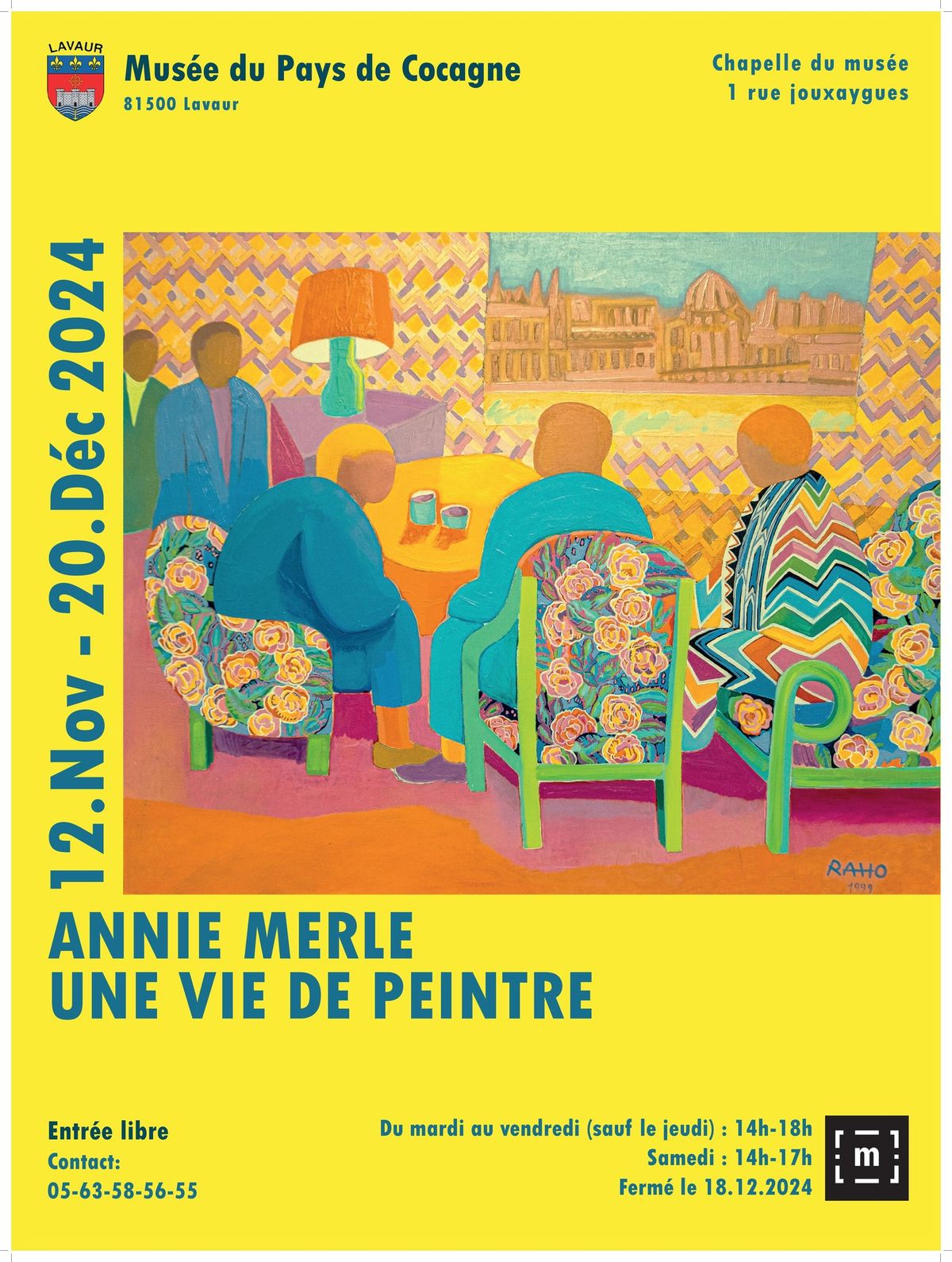 Annie Merle, une vie de peintre