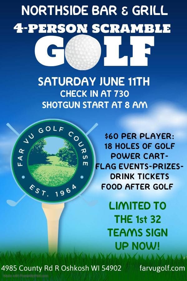 Northside Grill & Bar Golf Outing, 4985 County Road A, Oshkosh, WI ...