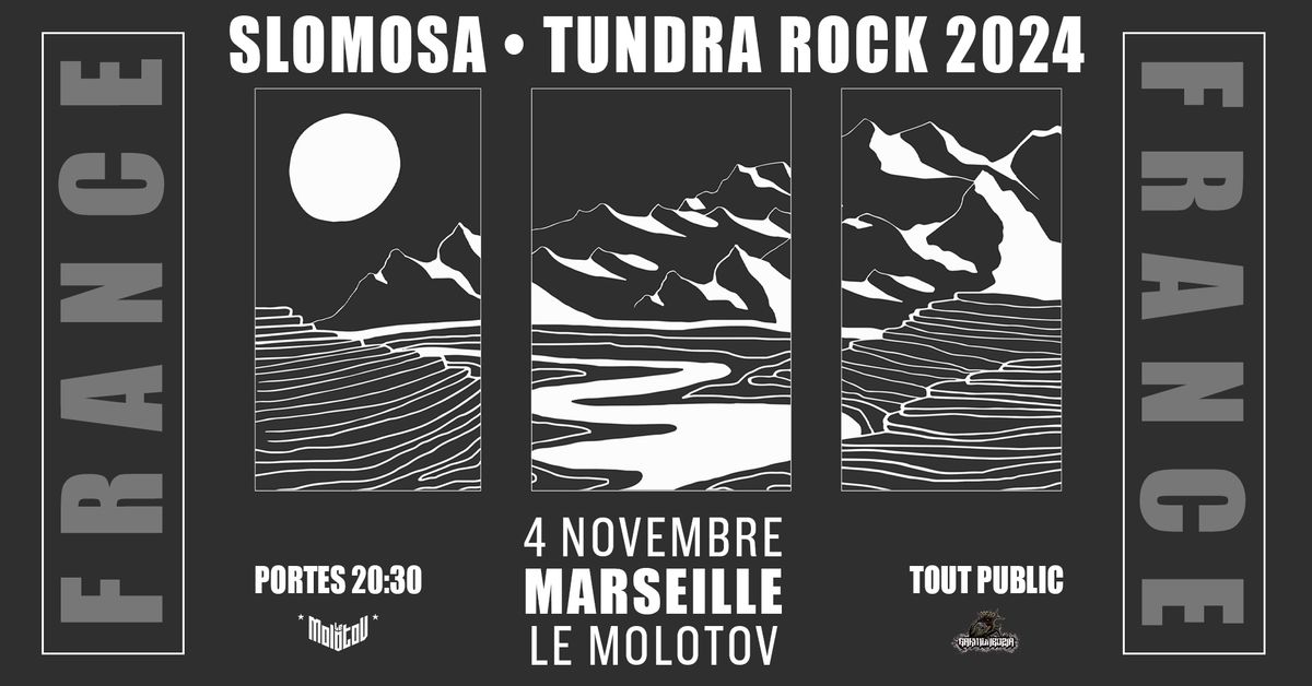 SLOMOSA [Stoner rock | Norv\u00e8ge] + DEAF BLOKES \u2022 Le Molotov, Marseille