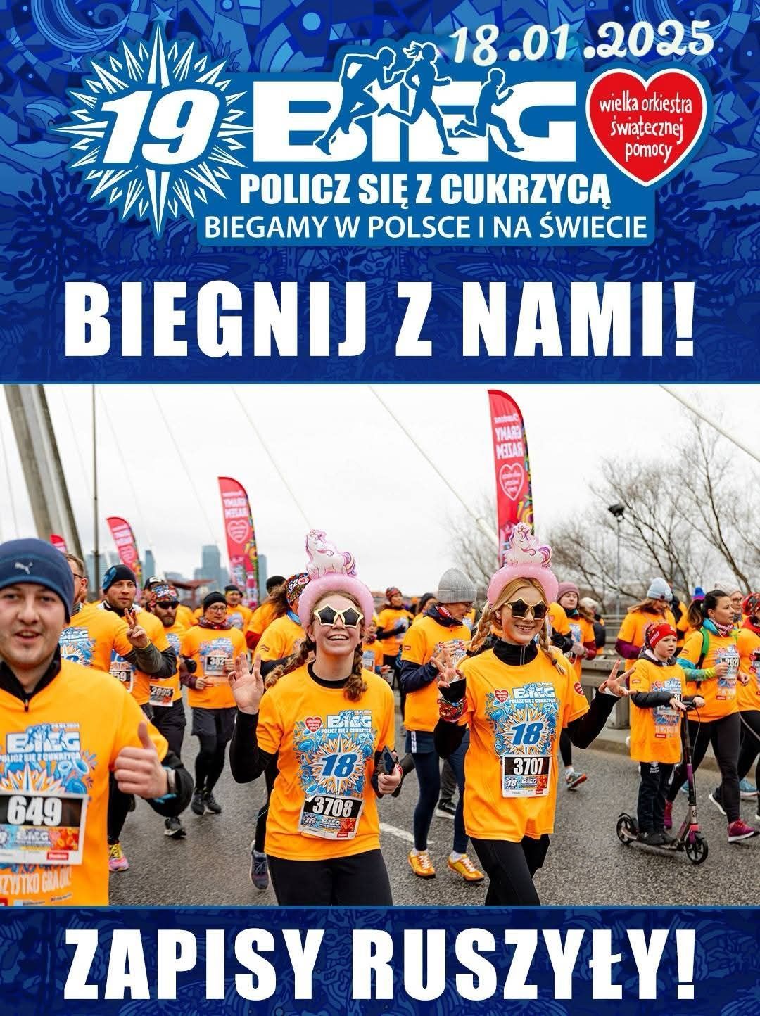 Bieg "Policz si\u0119 z cukrzyc\u0105"