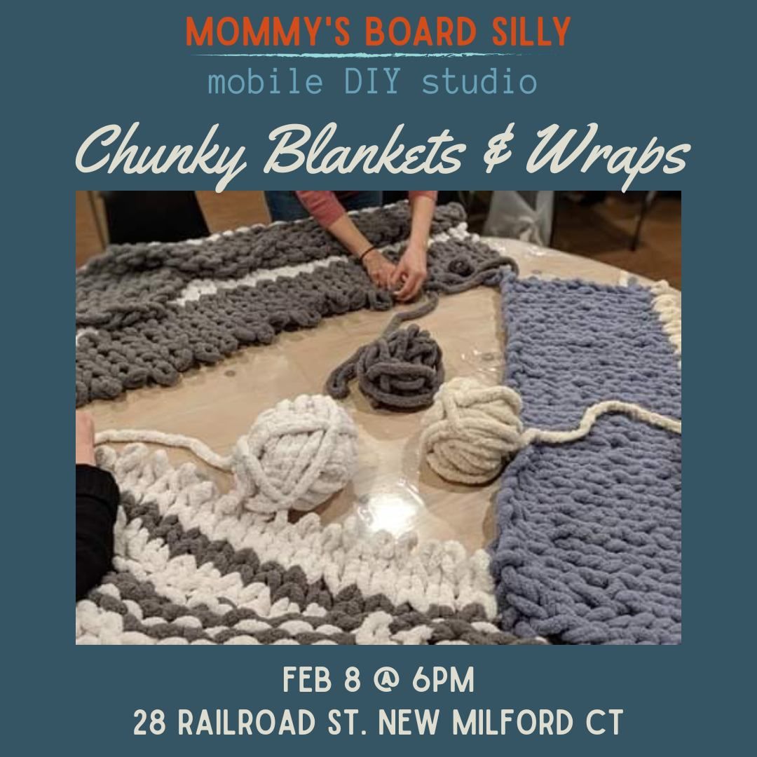 Finger Knit Chunky Blankets!