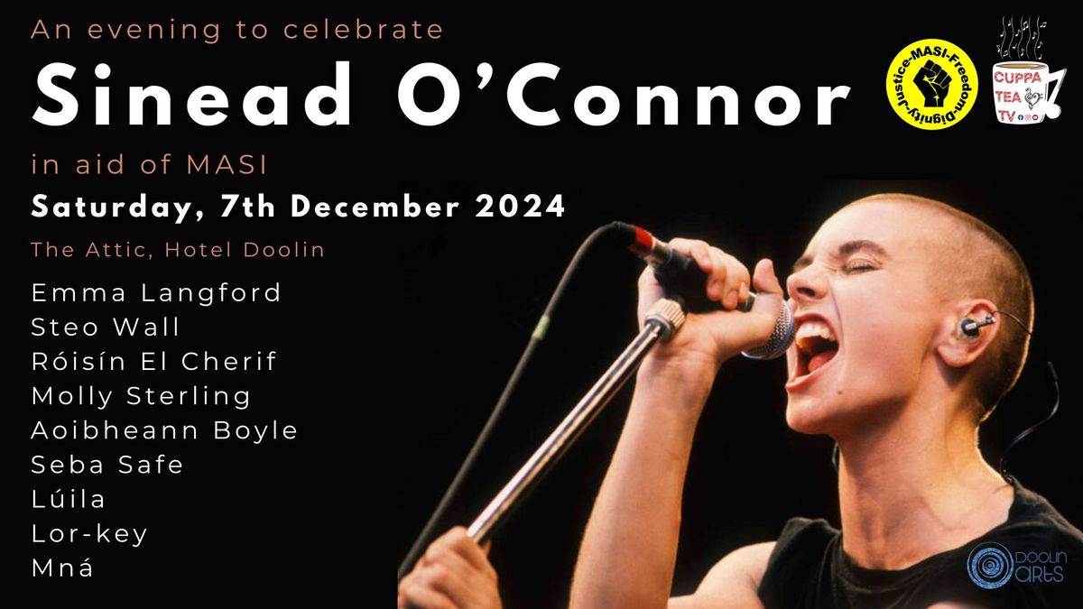 Sinead O'Connor Tribute Night in aid of MASI