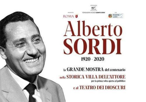 Alberto Sordi 1920 - 2020, La mostra