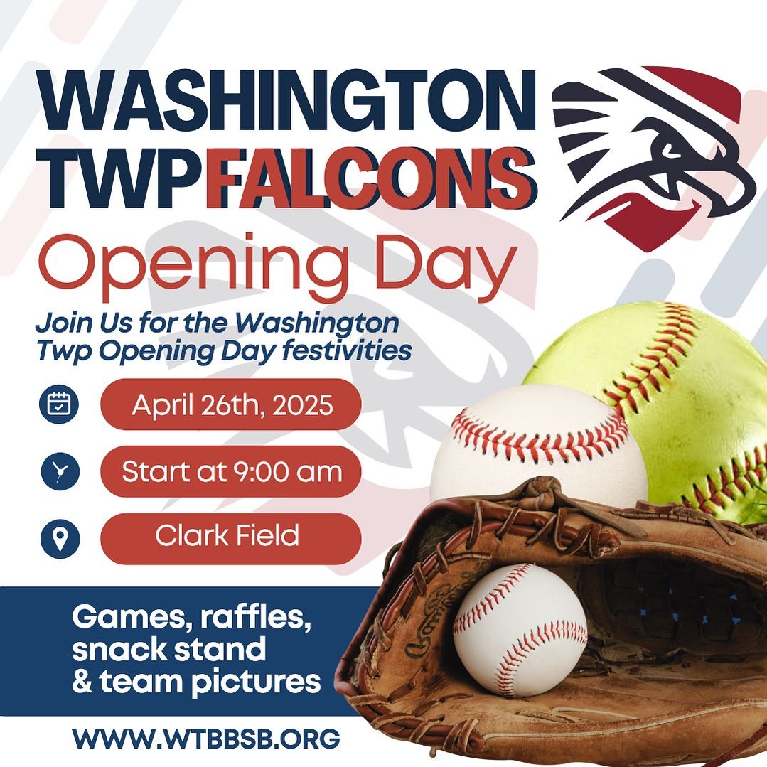 Washington Twp Falcons Opening Day