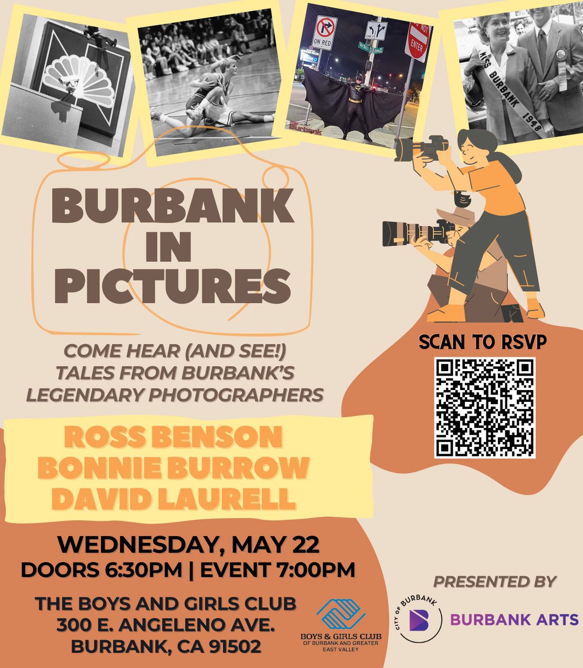 Burbank in Pictures: Featuring Ross Benson, Bonnie Burrow & David Laurell