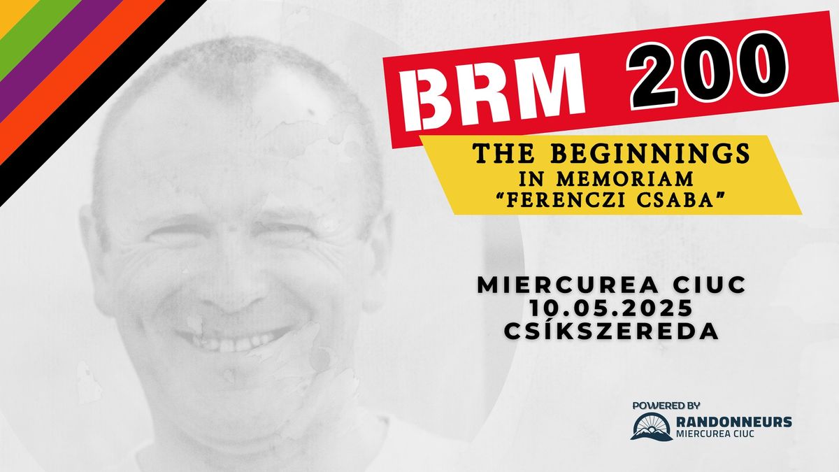 BRM 200 - The beginnings (In memoriam Ferenczi Csaba)