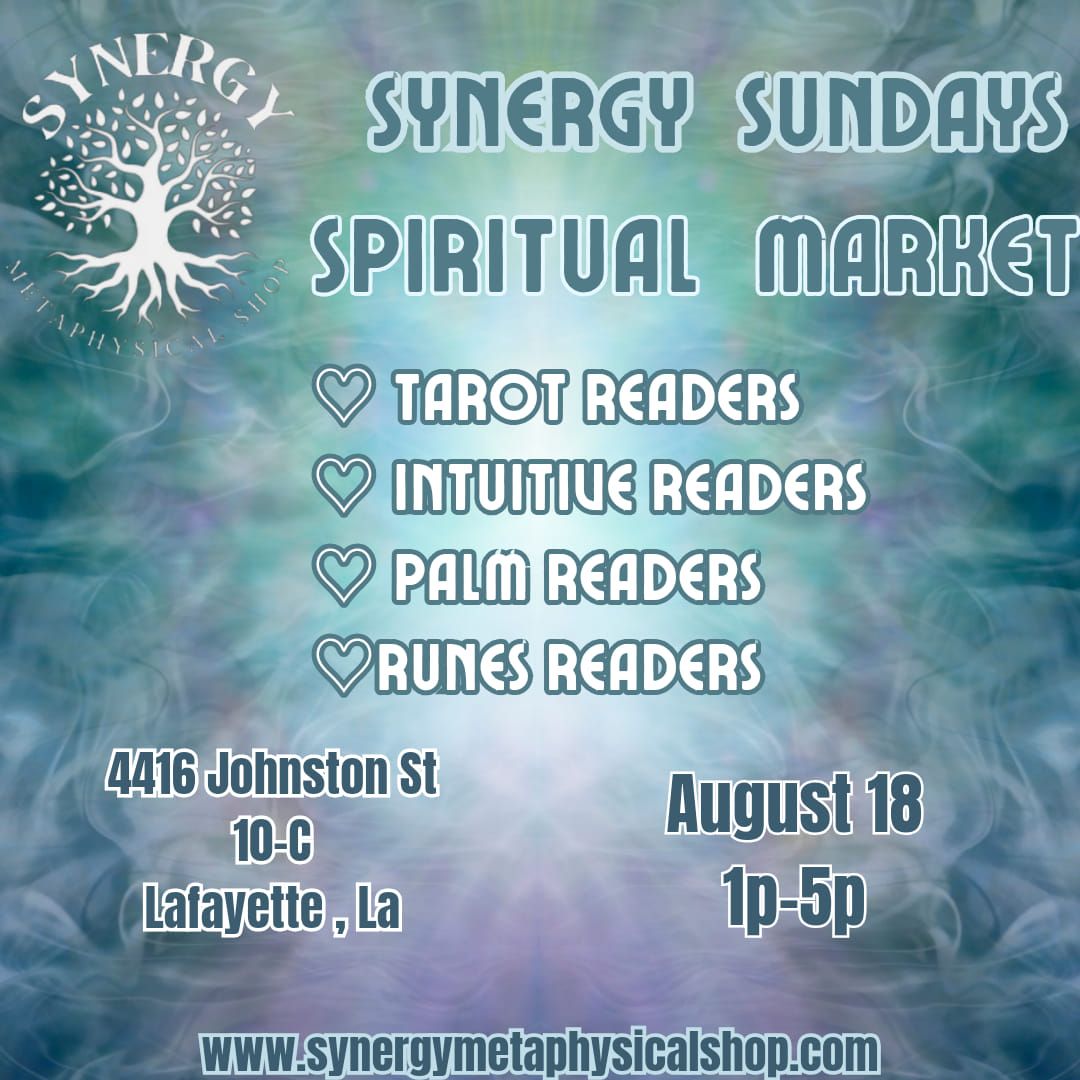 Synergy Sunday Spiritual Market