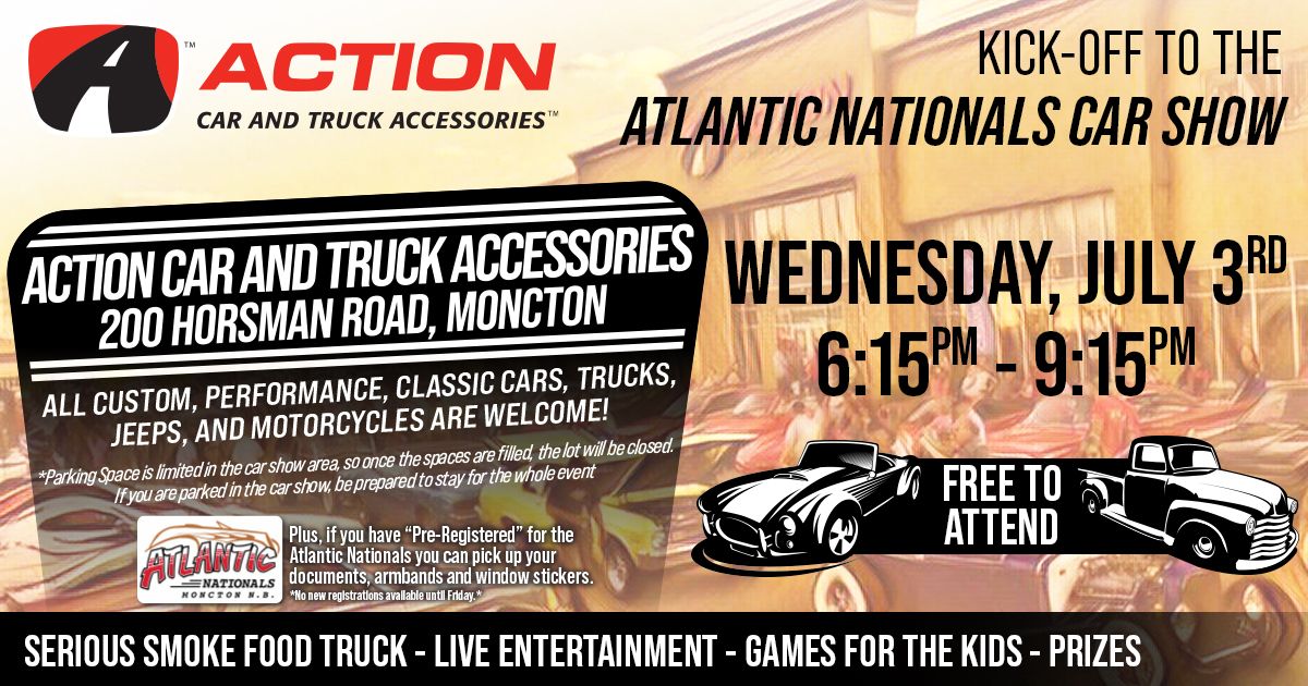 KICK-OFF TO THE ATLANTIC NATIONALS CAR SHOW