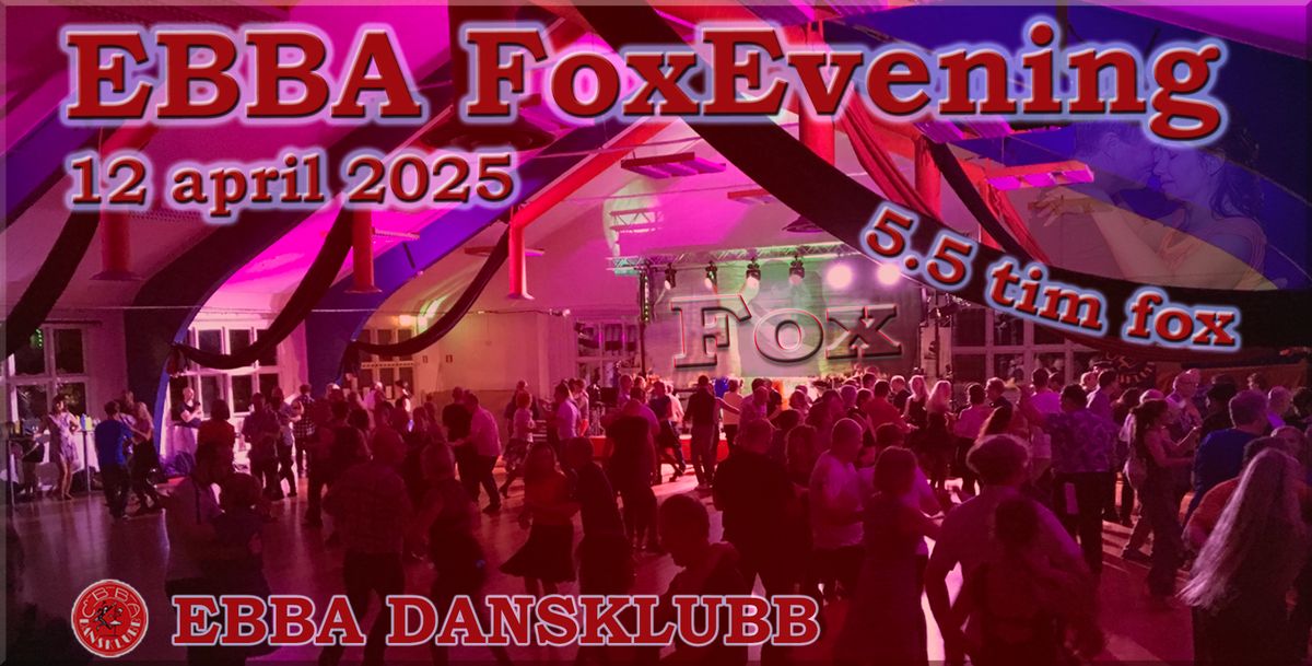 EBBA FoxEvening - 12 april 