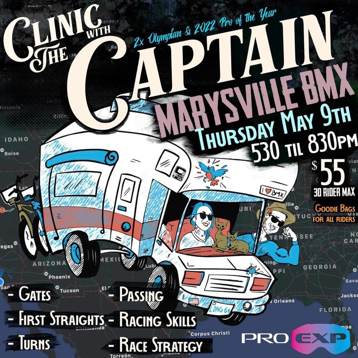 Marysville BMX - Clinic with the Captain Nic Long