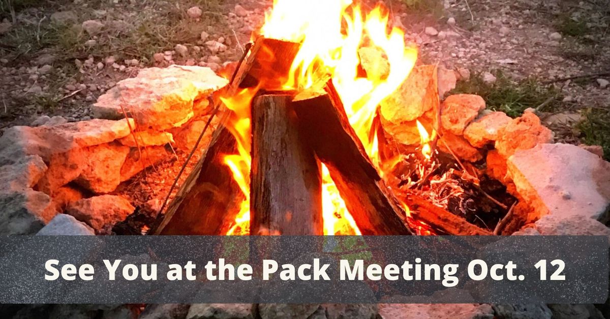 October Pack Meeting