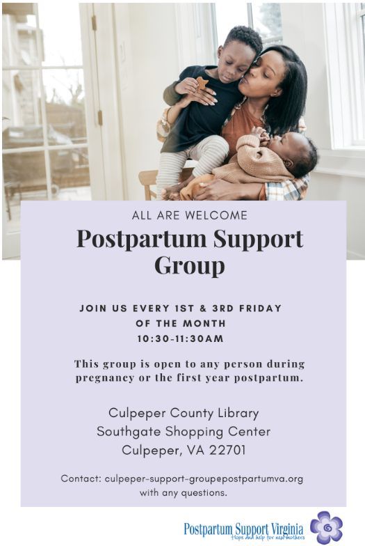 Postpartum Support Group