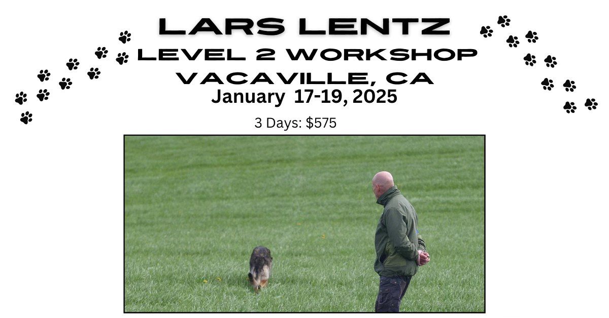 Lars Lentz Level 2 Tracking Workshop