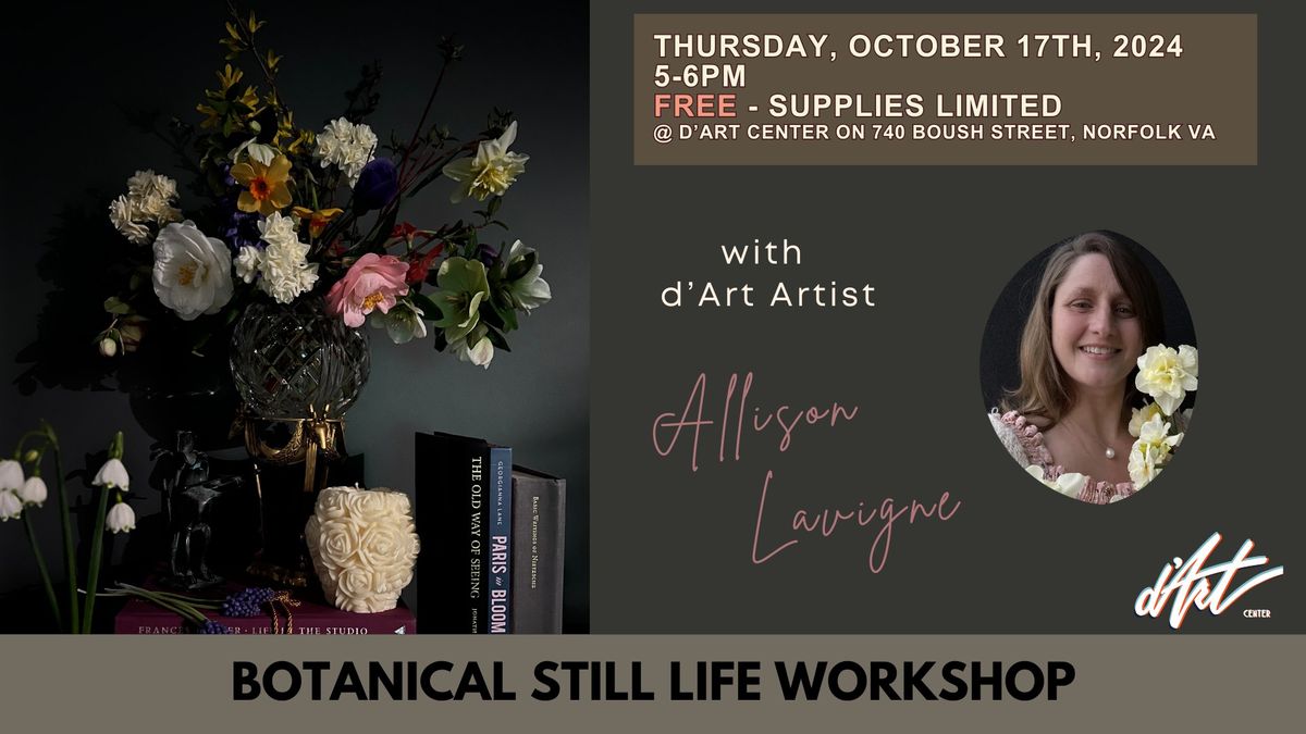 Botanical Still Life Workshop