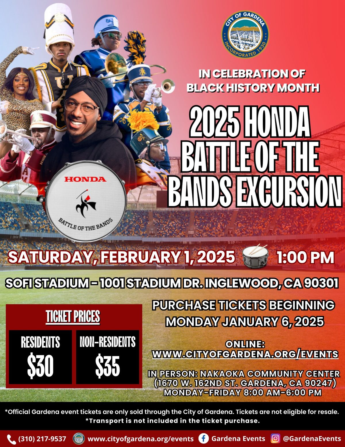 2025 Honda Battle of the Bands Excursion