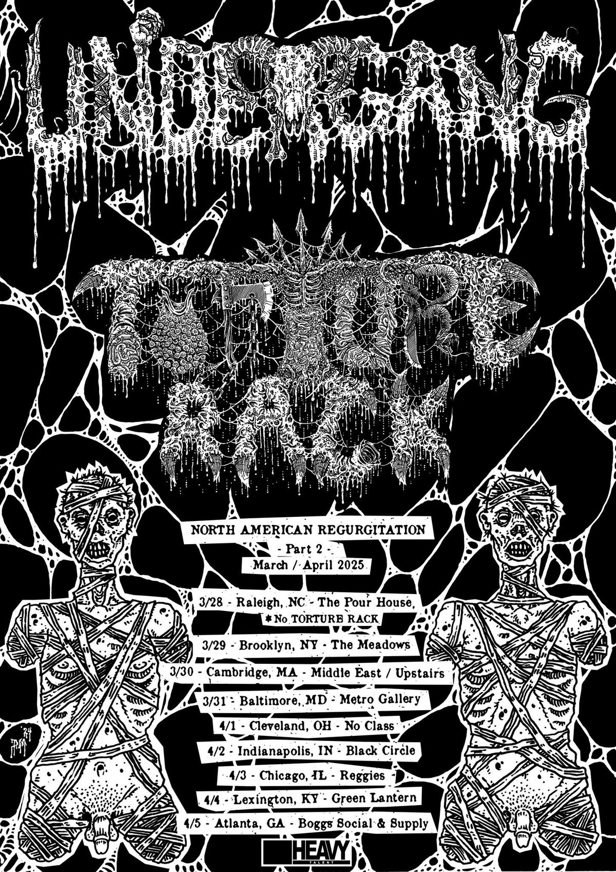 Stranger Attractions Presents UNDERGANG w\/ TORTURE RACK & more!! 