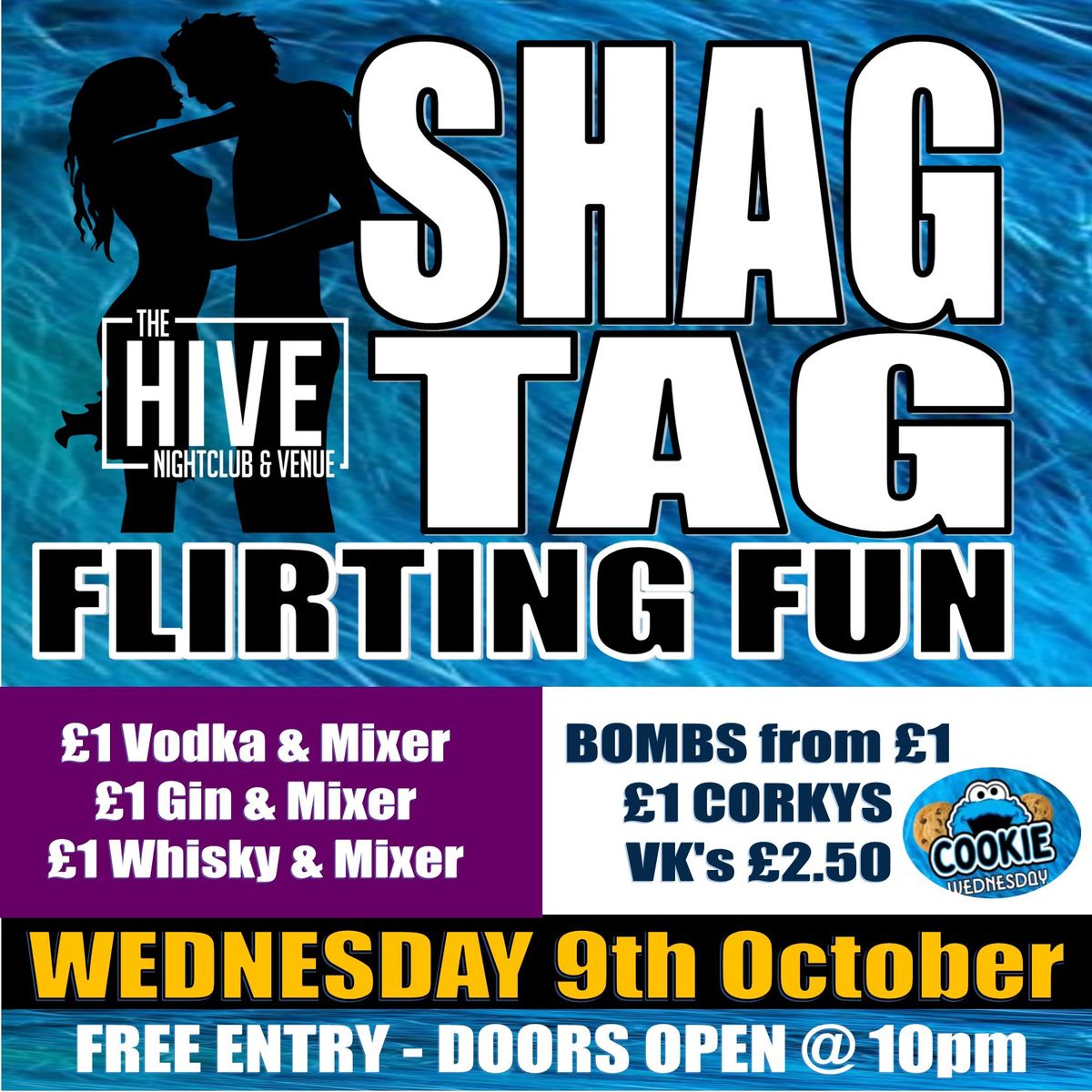 SHAG TAG FREE CONDOMS GET YOUR FLIRT ON! \ud83e\udd2a\ud83e\udd70\ud83d\ude0d