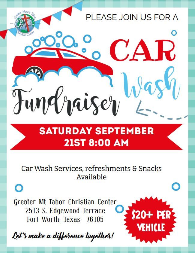 GMTCC Car Wash Fundraiser