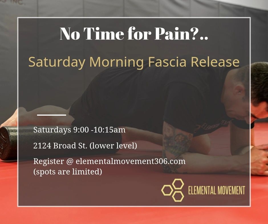 Saturday Morning Fascia Release Sessions (July)