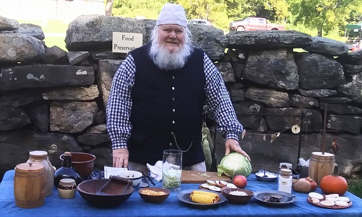 Colonial Era Food Preservation at Philipse Manor Harvest Festival