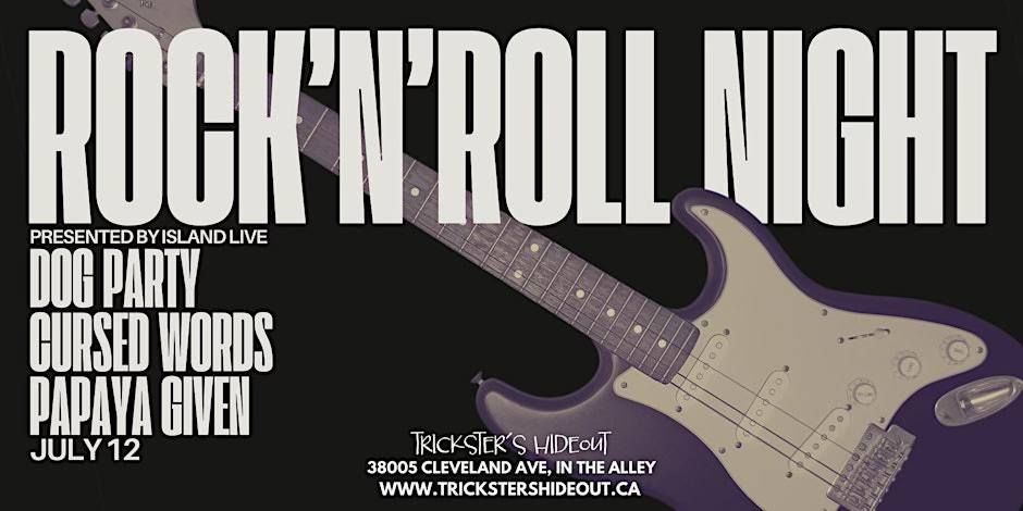 Island Live presents: Rock'N'Roll Night!