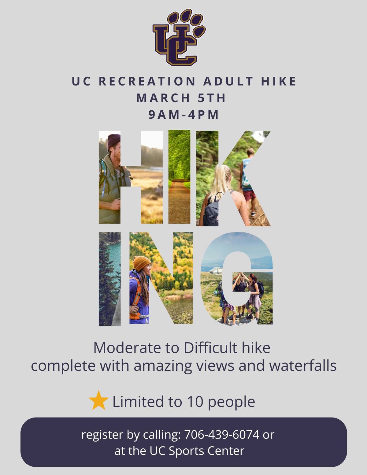 UCRD Adult HIKE with the ROG