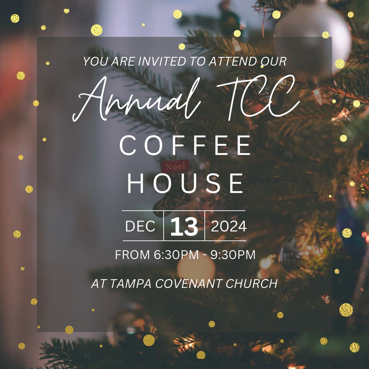 Coffee House at Tampa Covenant Church