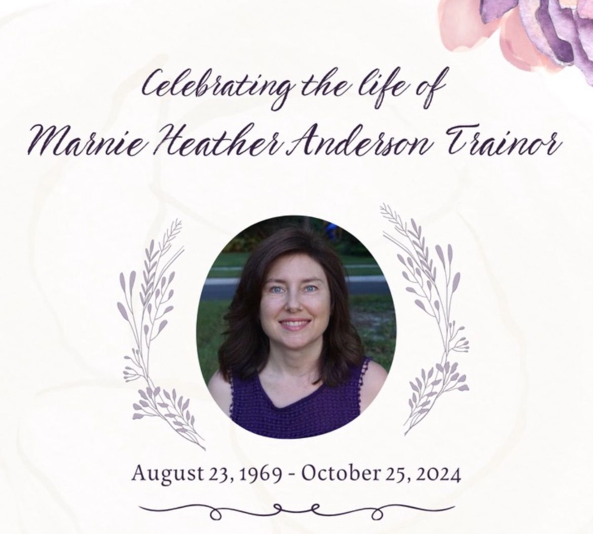 Celebrating the Life of Marnie Heather Anderson Trainor