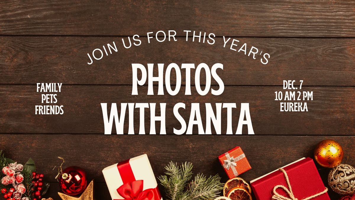 FREE Photos with Santa- Kids, Family and Pets