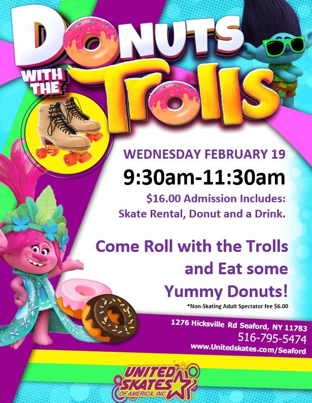 Donuts with the Trolls