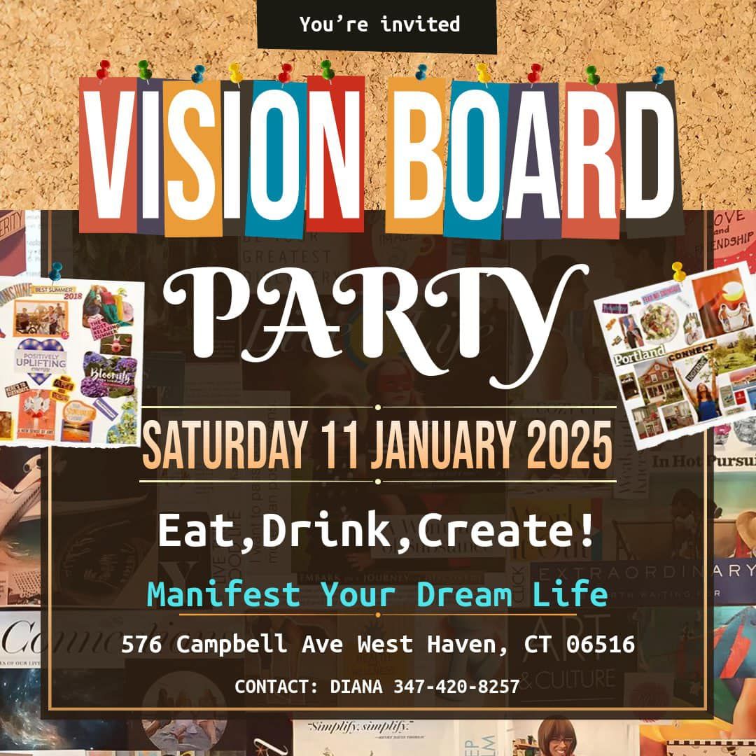 Vision board party 