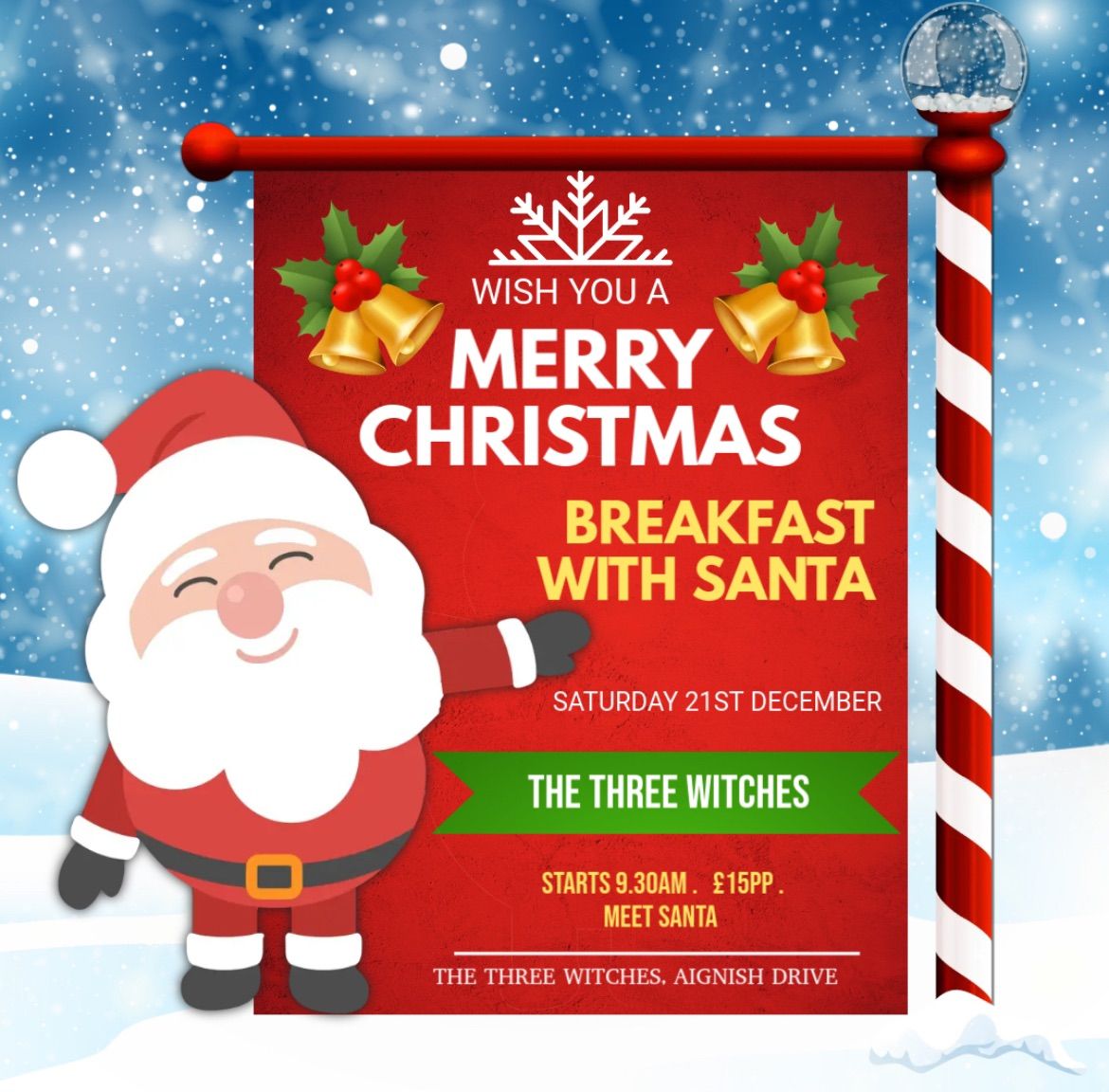 Breakfast with Santa  \ud83c\udf85 