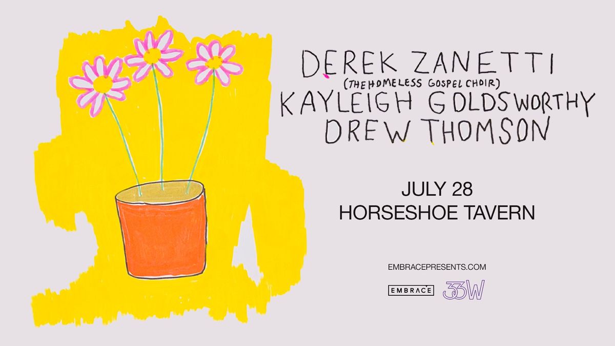 Derek Zanetti @ Horseshoe Tavern | July 28th