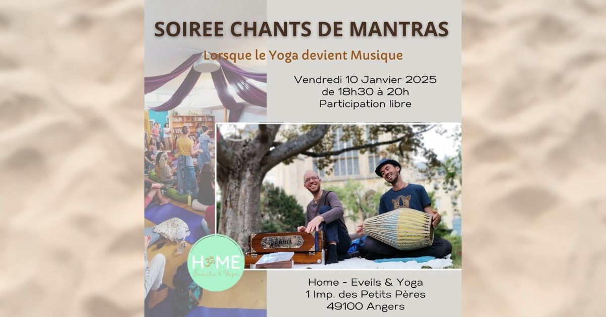 Soir\u00e9e chants de mantras - Swami Govinda