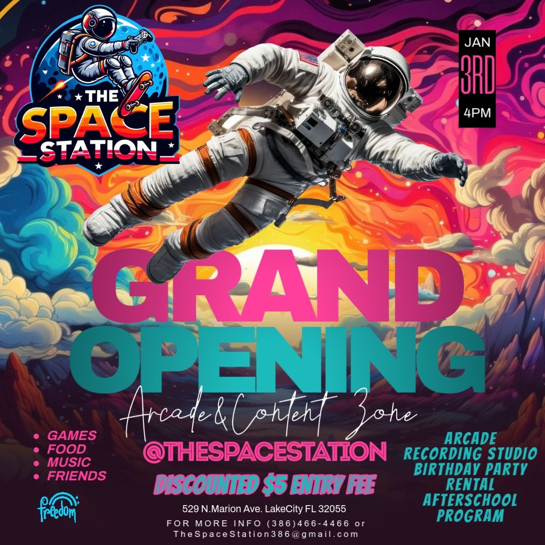 The Space Station's Grand Opening