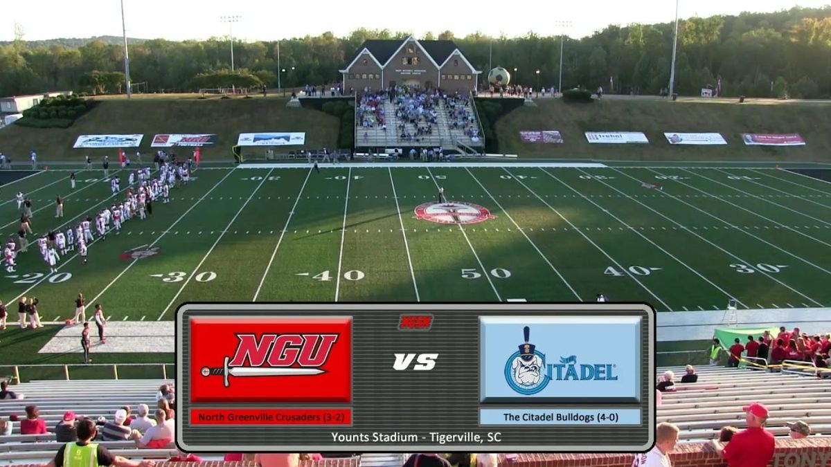 The Citadel Bulldogs vs. North Greenville Trailblazers