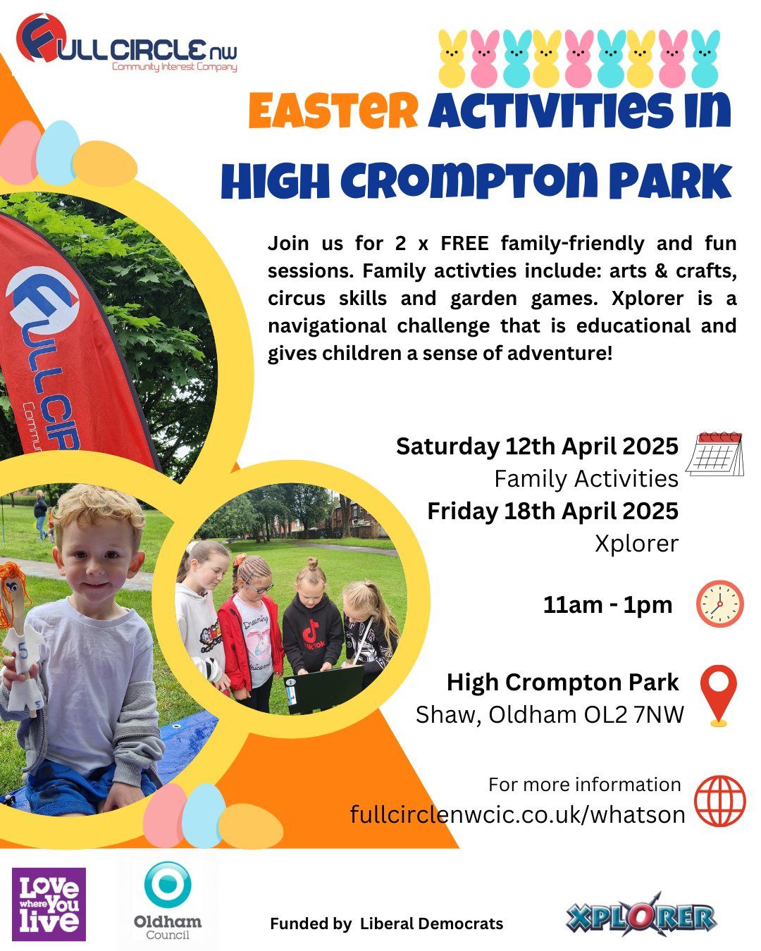 Easter Activities (High Crompton Park)