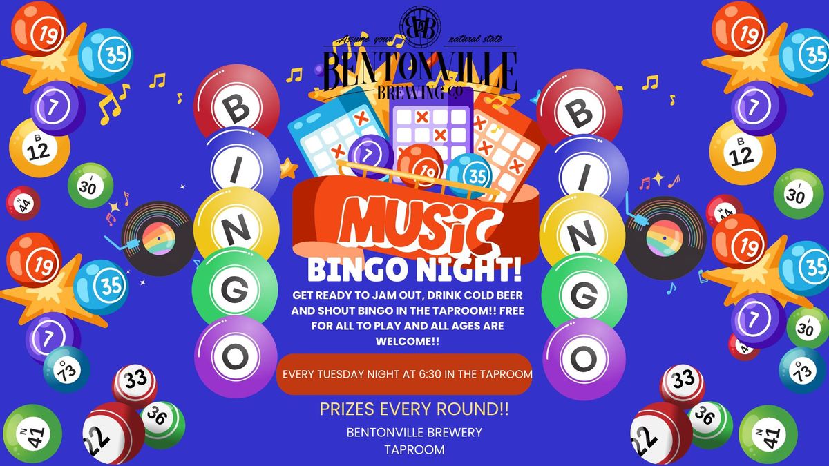 Music Bingo Night!!