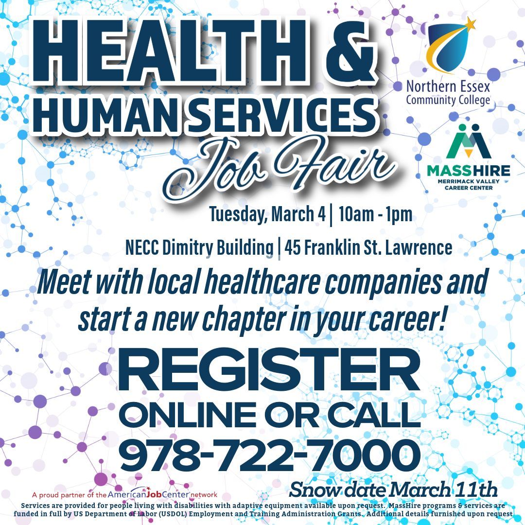 Health & Human Services Job Fair