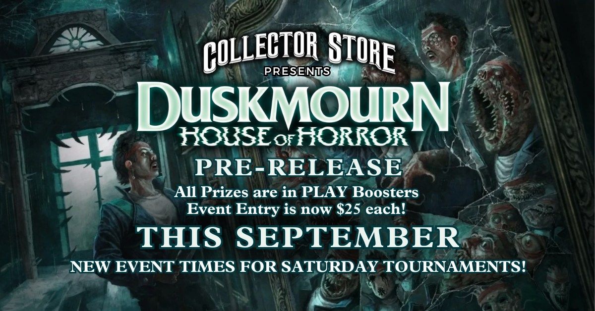 Magic the Gathering: Duskmourn Pre-Release