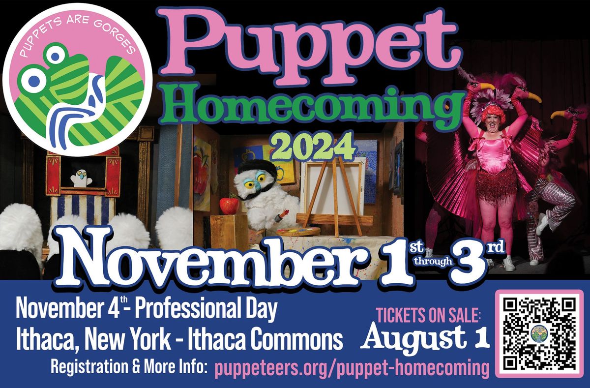 Puppet Homecoming 2024: Puppets are Gorges