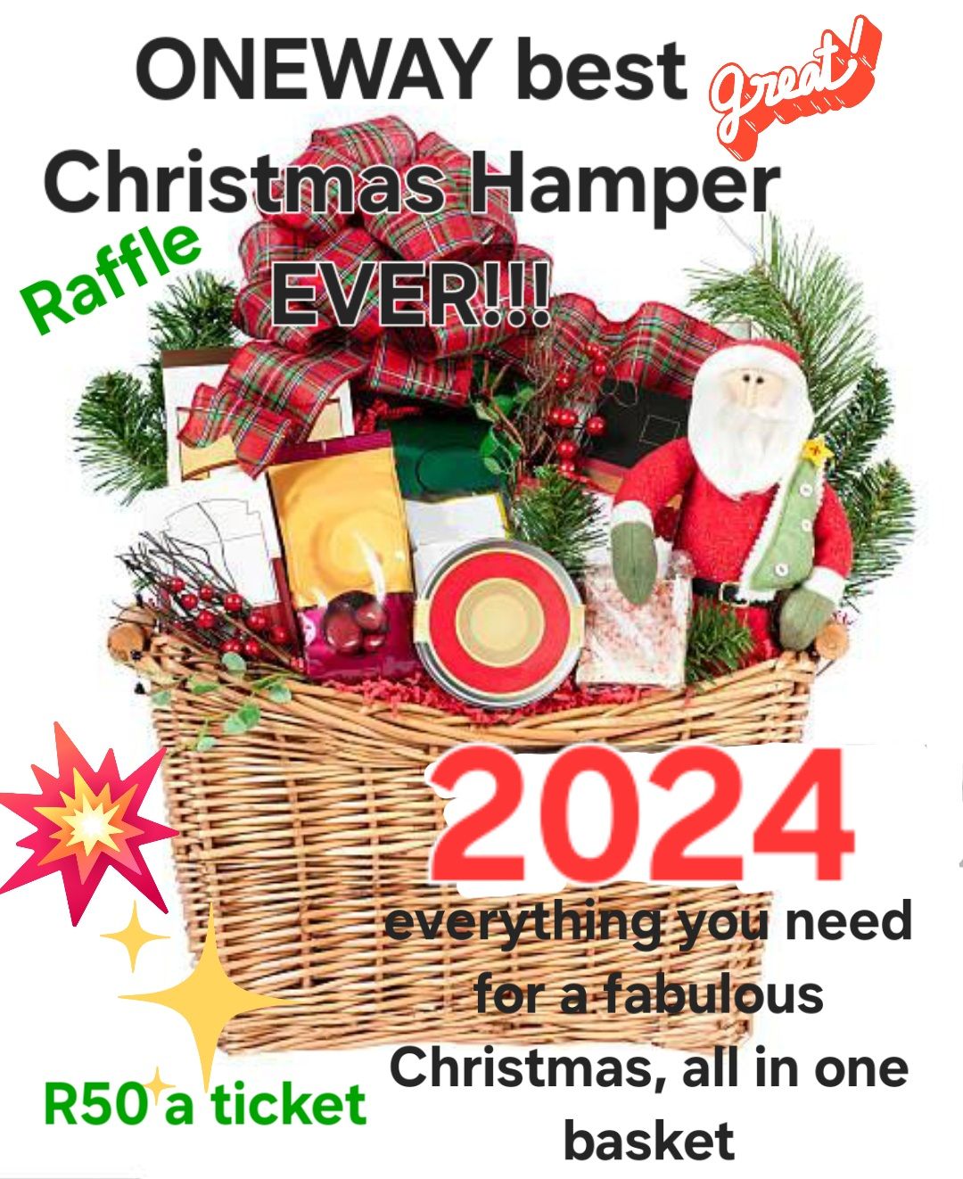 Oneway Christmas Hamper Raffle