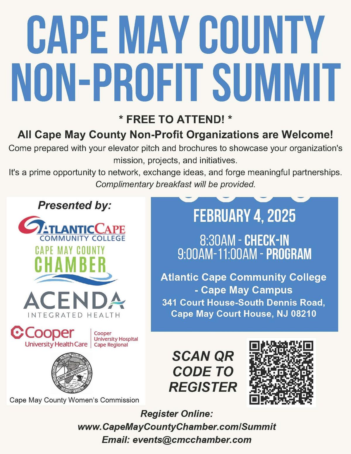 Cape May County Non-Profit Summit