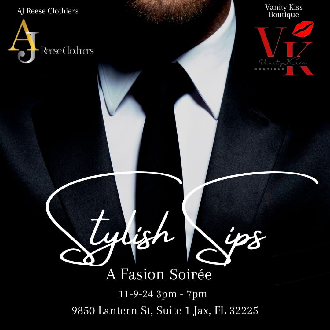 Stylish Sips a Fashion Soiree 