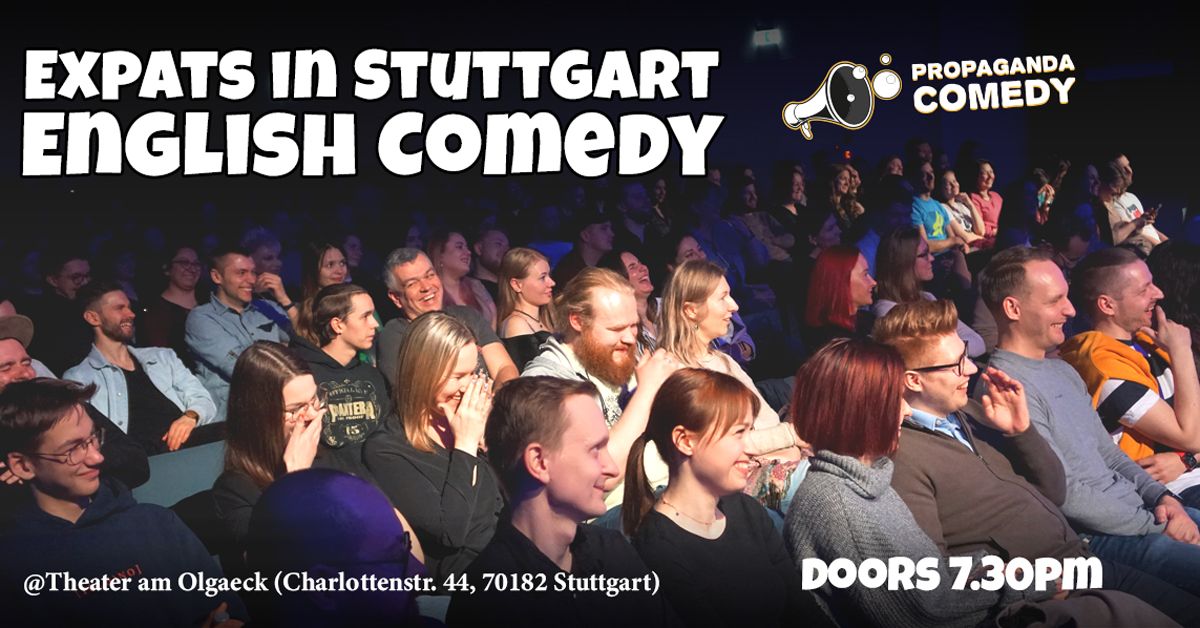 EXPATS in Stuttgart - English Stand Up Comedy with Freddi Gralle